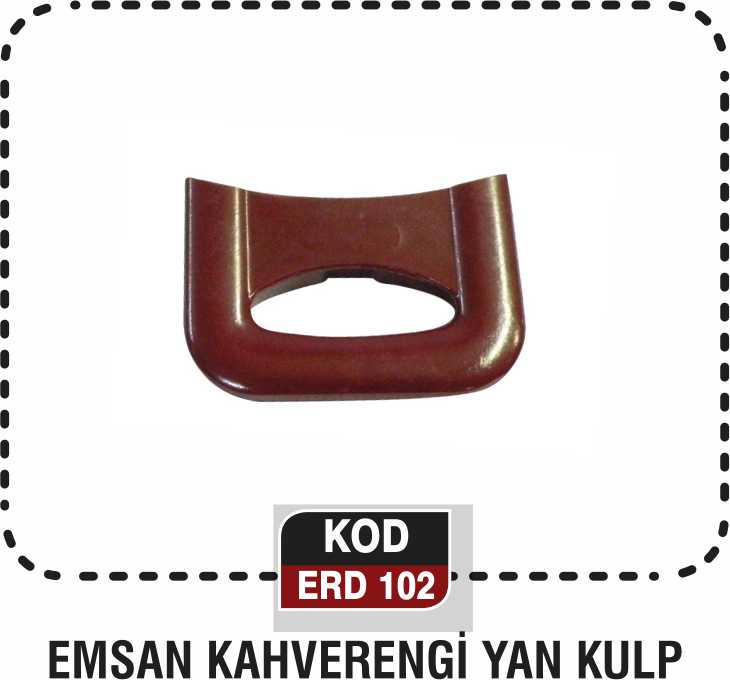 KAHVERENGİ-EMSAN YAN KULP  ERD 102